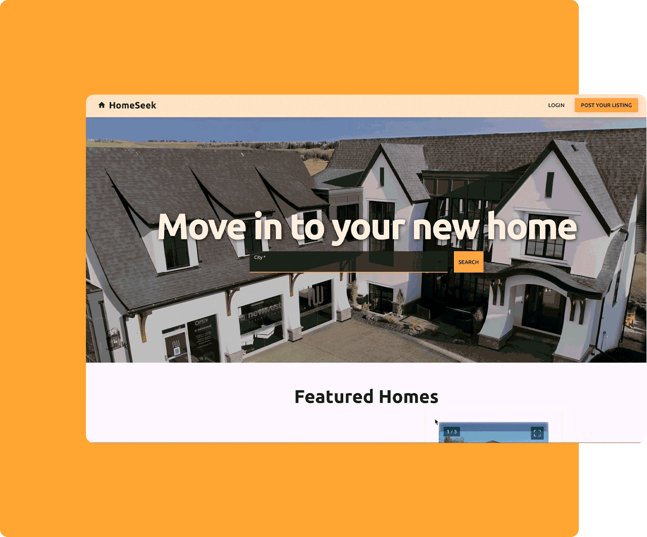 project-gallery-homeseek-homepage Lux Digital Project: Screen recording of Homeseek's homepage.