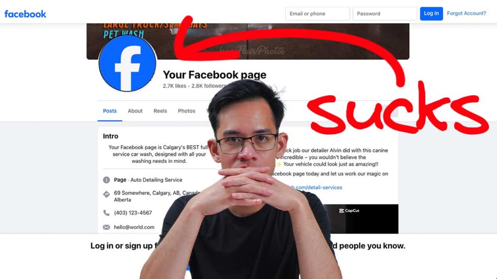 Facebook or website featured image