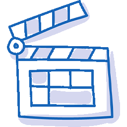 Content creation (social media marketing) icon